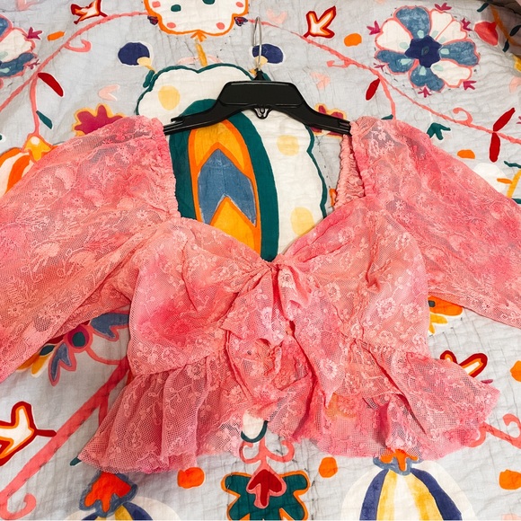 Loveshackfancy Hand-Dyed Exclusive Bespoke Top - Picture 2 of 3